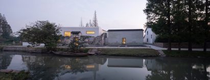 A view of Zhang Yan Cultural Museum in China