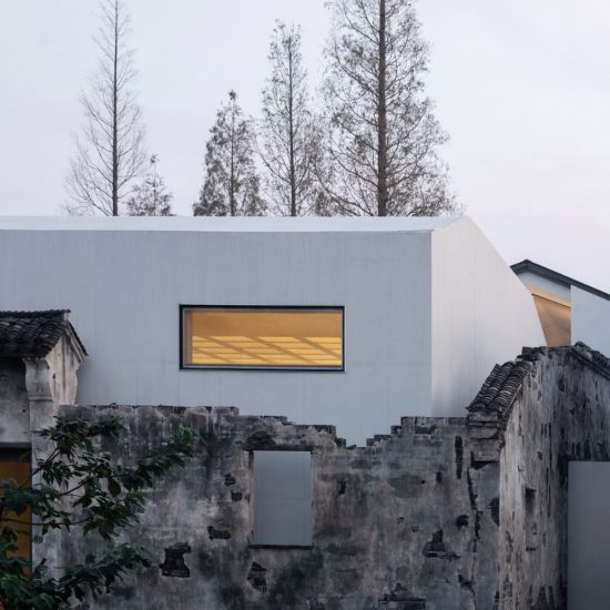 Dezeen's top 10 Chinese architecture projects of 2020: Zhang Yan Cultural Museum, Shanghai, by Shenzhen Horizontal Design