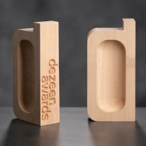 Dezeen Awards 2020 trophies