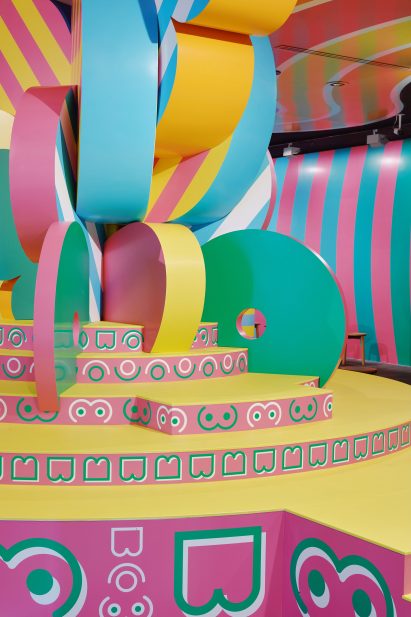 NGV installation by Adam Nathaniel Furman and Sibling Architecture