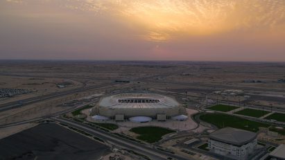 Ahmad Bin Ali Stadium by Pattern Design and Ramboll in Qatar