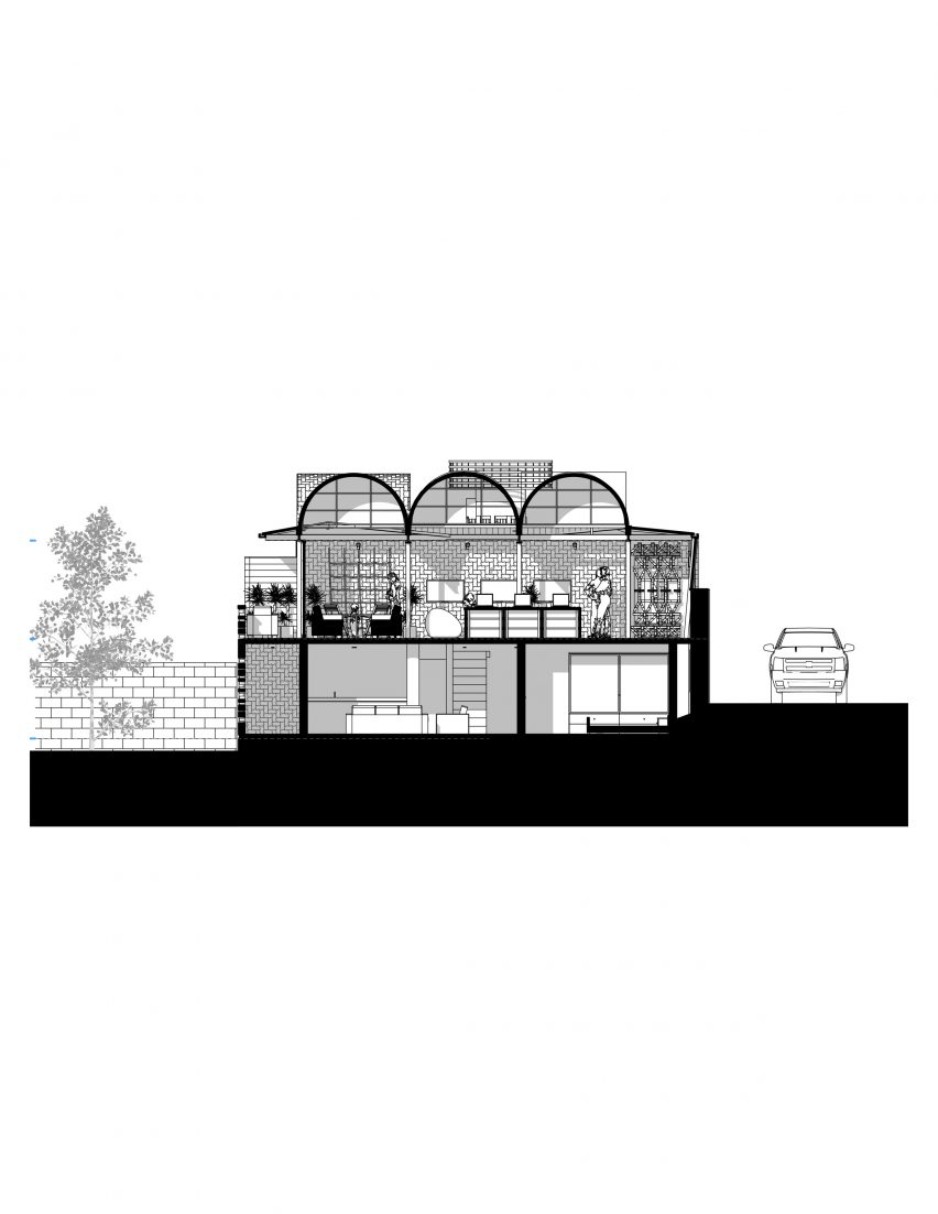 Plans for Hñähñu Multimedia Center by Aldana Sanchez Architects