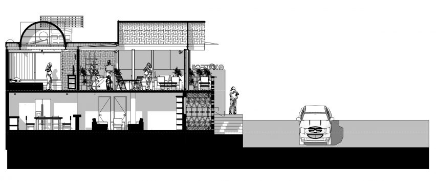 Plans for Hñähñu Multimedia Center by Aldana Sanchez Architects