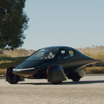 Aptera unveils three-wheeled solar electric car that “requires no charging”