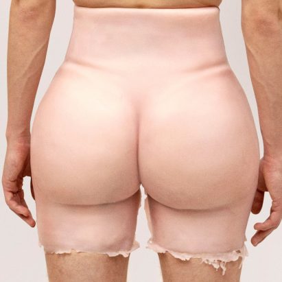 Shorts that imitate Kim Kardashian’s bum are “a perfect ubuesque finale for 2020” says commenter