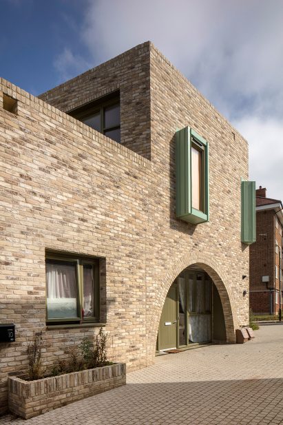 Brick housing