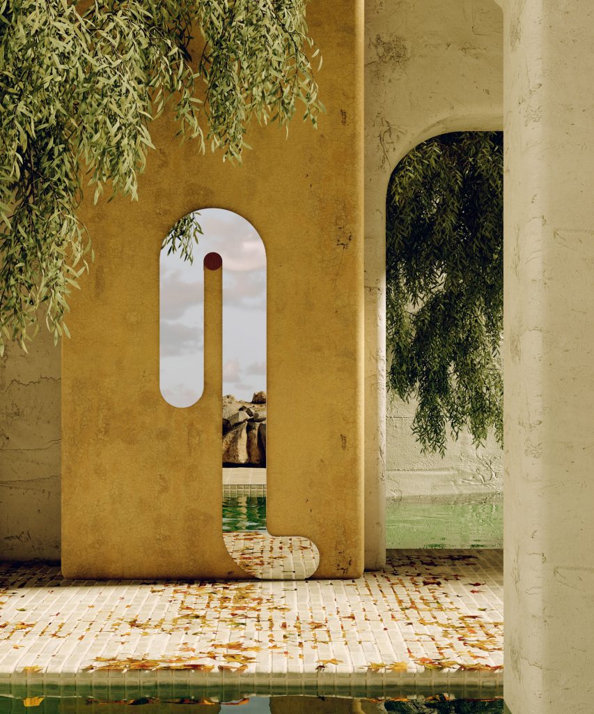 Number two of Bower Studios' Melt Mirrors