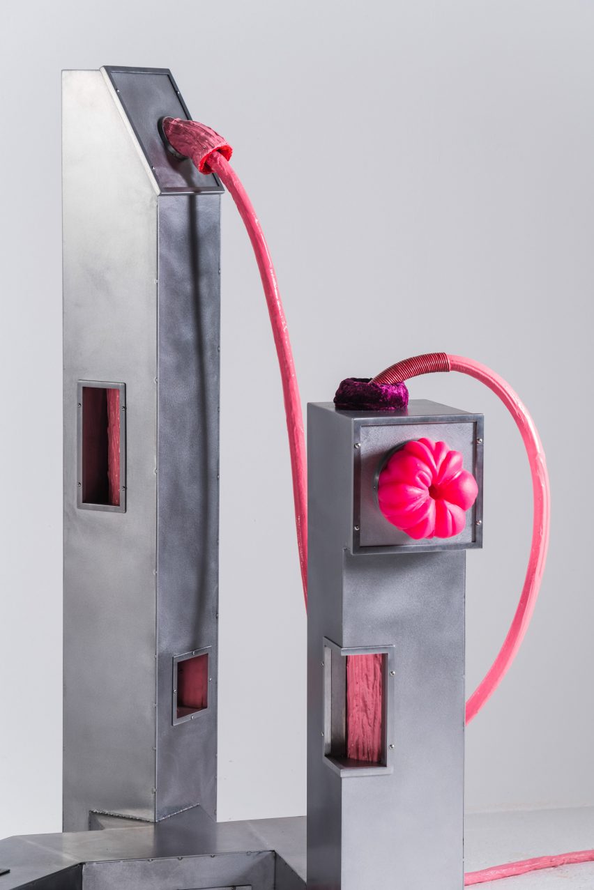Rubber orifice of Another Fucking Lamp by Brecht Wright Gander