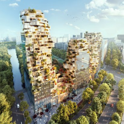 A visual of Valley in the Netherlands by MVRDV