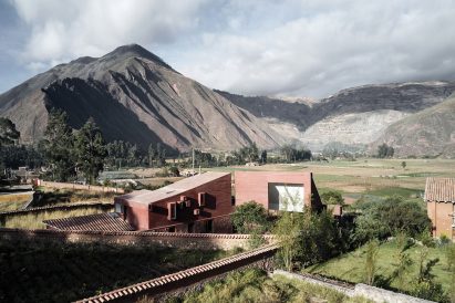 Exterior of Casa Huayoccari by Barclay & Crousse