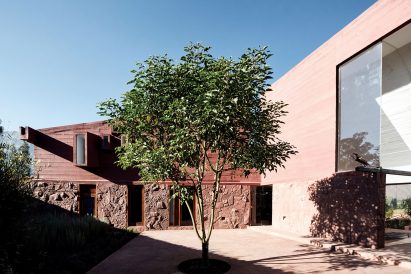 Patio of Casa Huayoccari by Barclay & Crousse