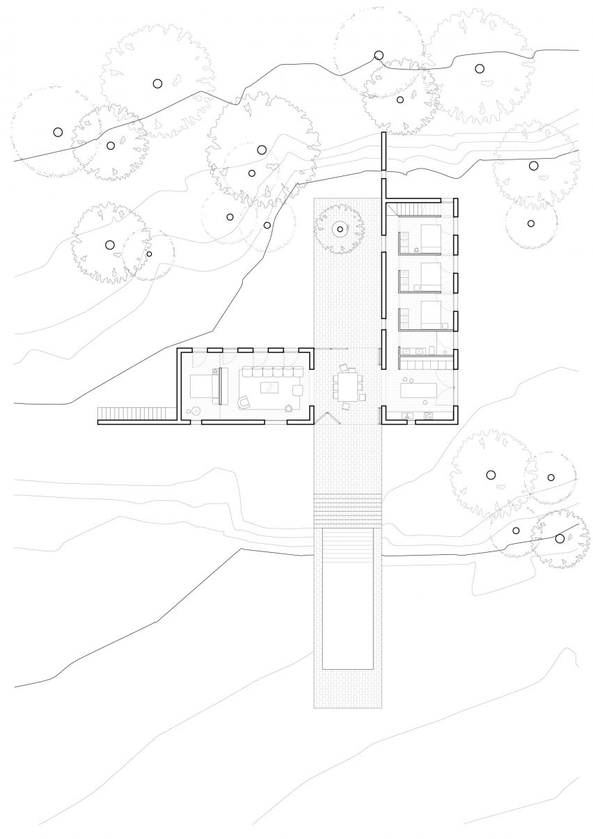 Plans for Casa Ter by Mesura