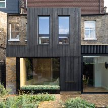 The Charred House extension by Rider Stirland Architects in London