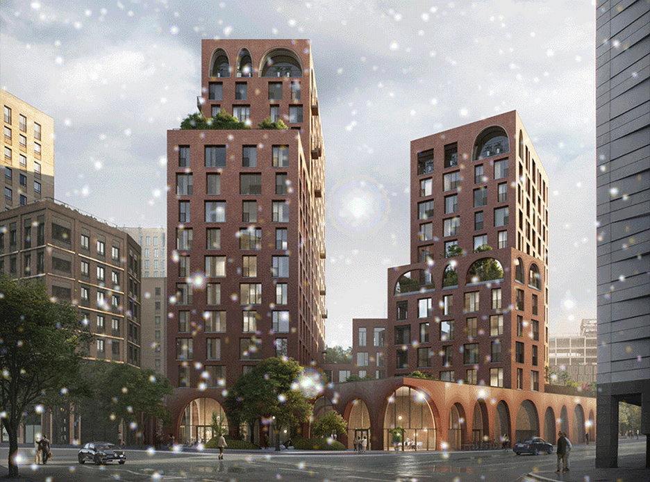 Christmas card by Alison Brooks Architects