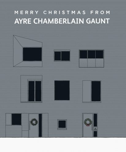 Christmas card by Ayre Chamberlain Gaunt