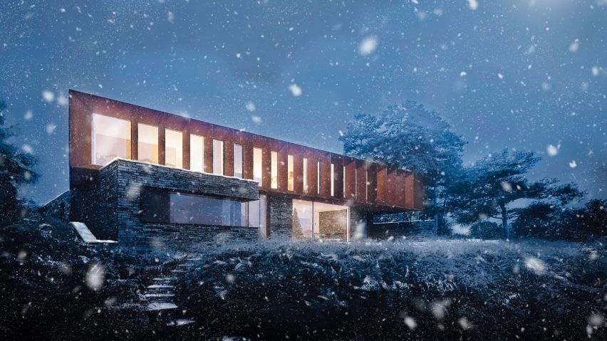 Christmas card by Ström Architects