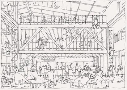 Christmas card by Kjellander Sjöberg Arkitektkontor
