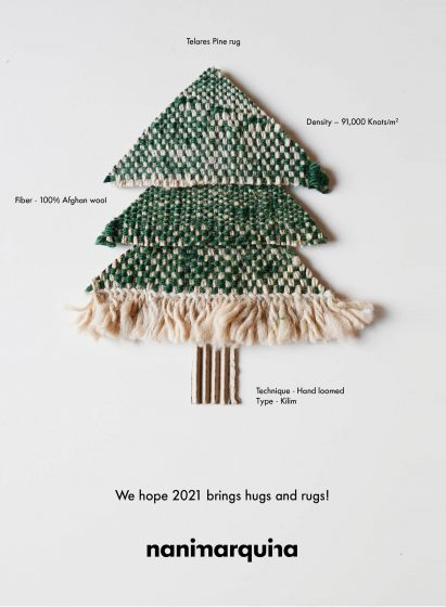 Christmas card by Nanimarquina