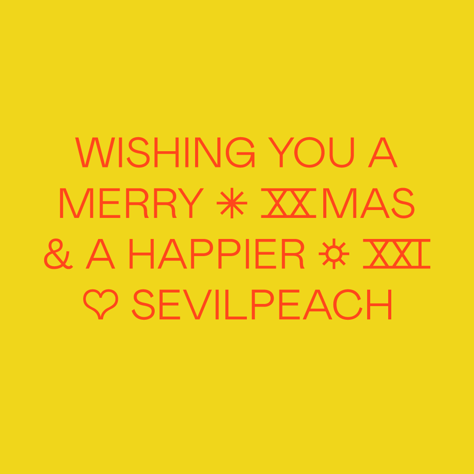 Christmas card by Sevil Peach