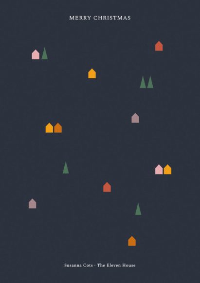 Christmas card by Susanna Cots & The Eleven House