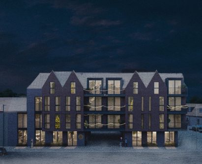 Christmas card by Threefold Architects