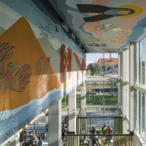Alicja Biala mural for Concordia Design by MVRDV