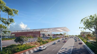 Exterior of Delhi Noida International Airport