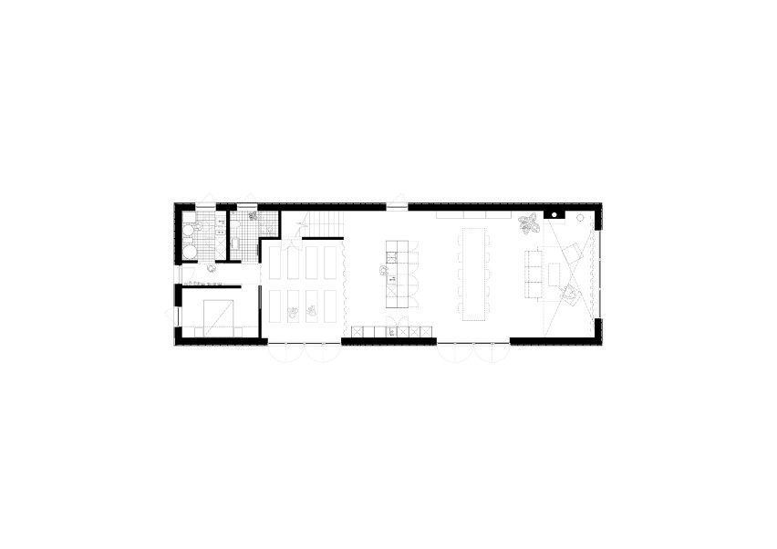 First floor plan of DU18 by Turner Works