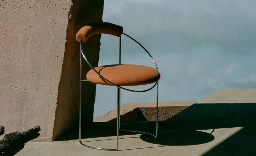Eclipse dining chair by Atelier de Troupe