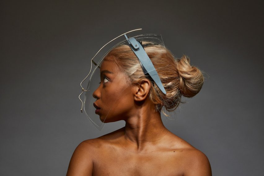 Freedom to Move facemask by Tosin Oshinowo and Chrissa Amuah