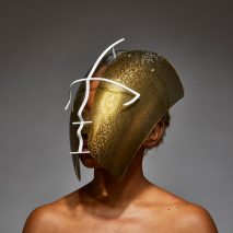 Freedom to Move facemask by Tosin Oshinowo and Chrissa Amuah