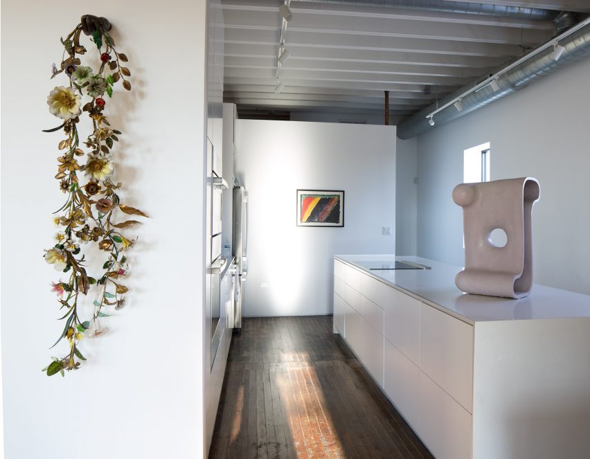 The kitchen inside of Facilty, Chicago, by Carlo Parente