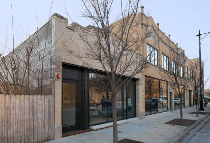 The exterior of the Facilty studios by Carlo Parente