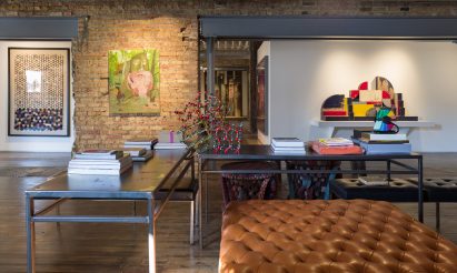 A studio inside Facilty, Chicago, by Carlo Parente