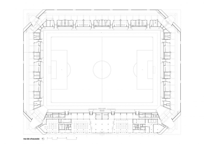 Stade de la Tuilière in Lausanne