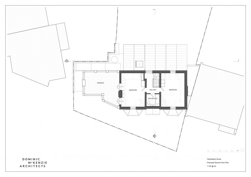 Second floor plan