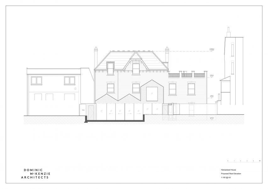 Rear elevation