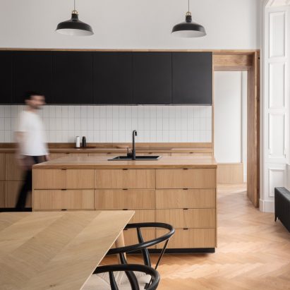 Dezeen's top home interiors of 2020: Edinburgh apartment by Luke and Joanne McClelland