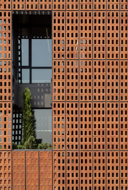 Window of Sharif Office Building by Hooba Design Group