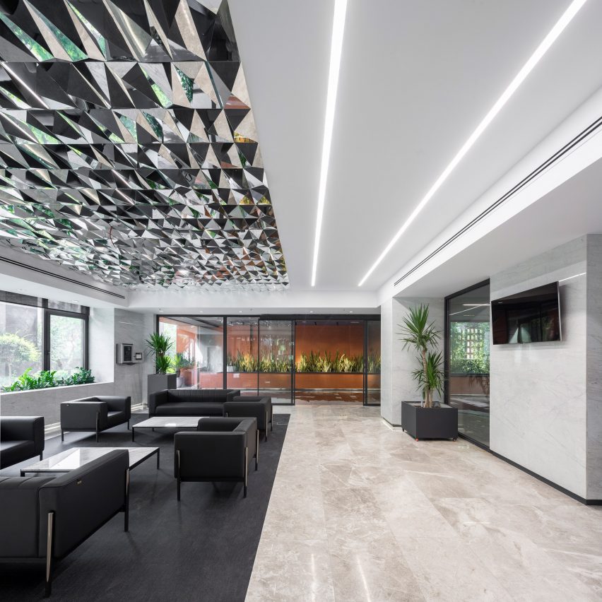 Interior of Sharif Office Building by Hooba Design Group