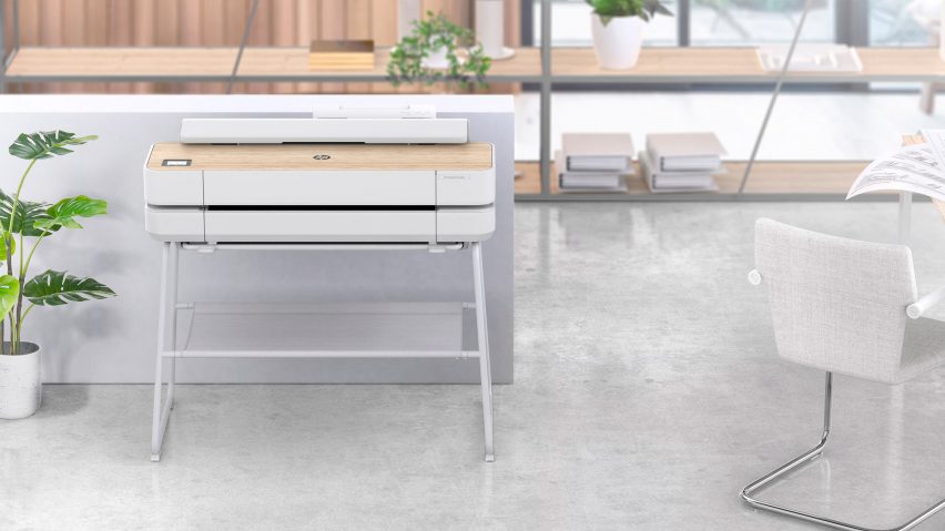 Render of HP Designjet Studio Printer