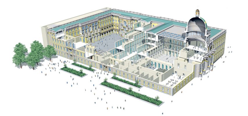 Humboldt Forum in Berlin by Franco Stella