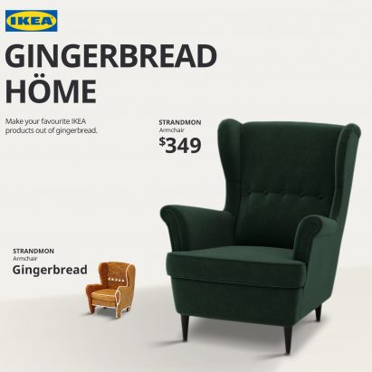 IKEA flat-pack Gingerbread Höme furniture kit