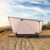 Jupe prefabricated camping shelter