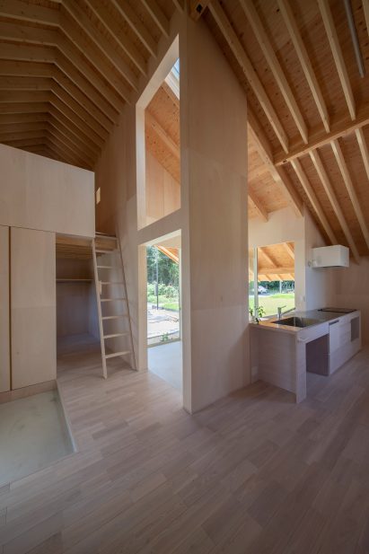Dining room in Japanese house