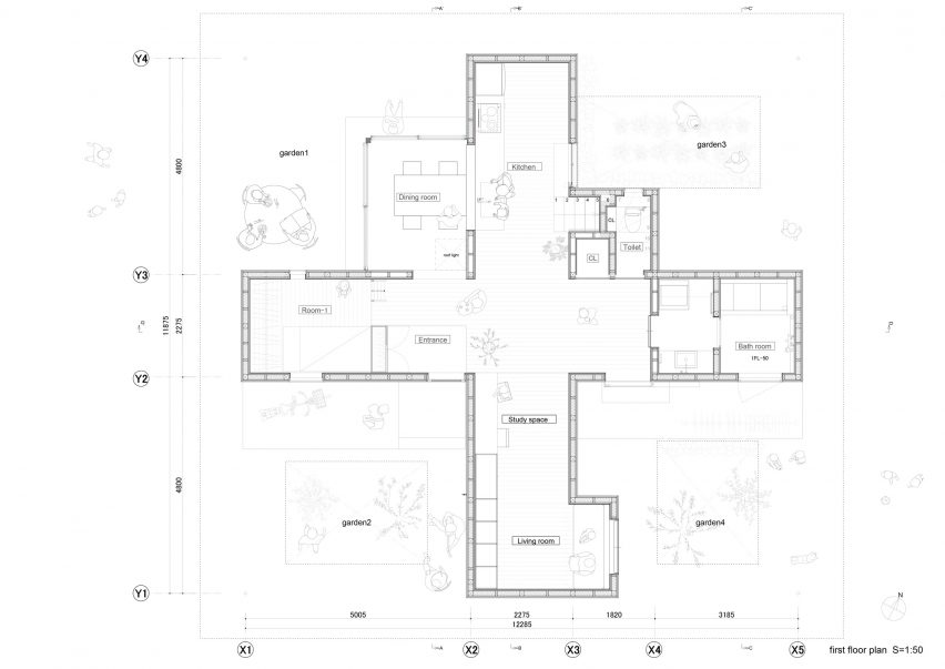 Kasa House by Katsutoshi Sasaki + Associates in Kariya, Japan