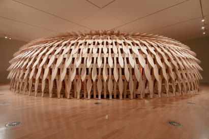 Wooden Botanical Pavilion by Kengo Kuma and Geoff Nees