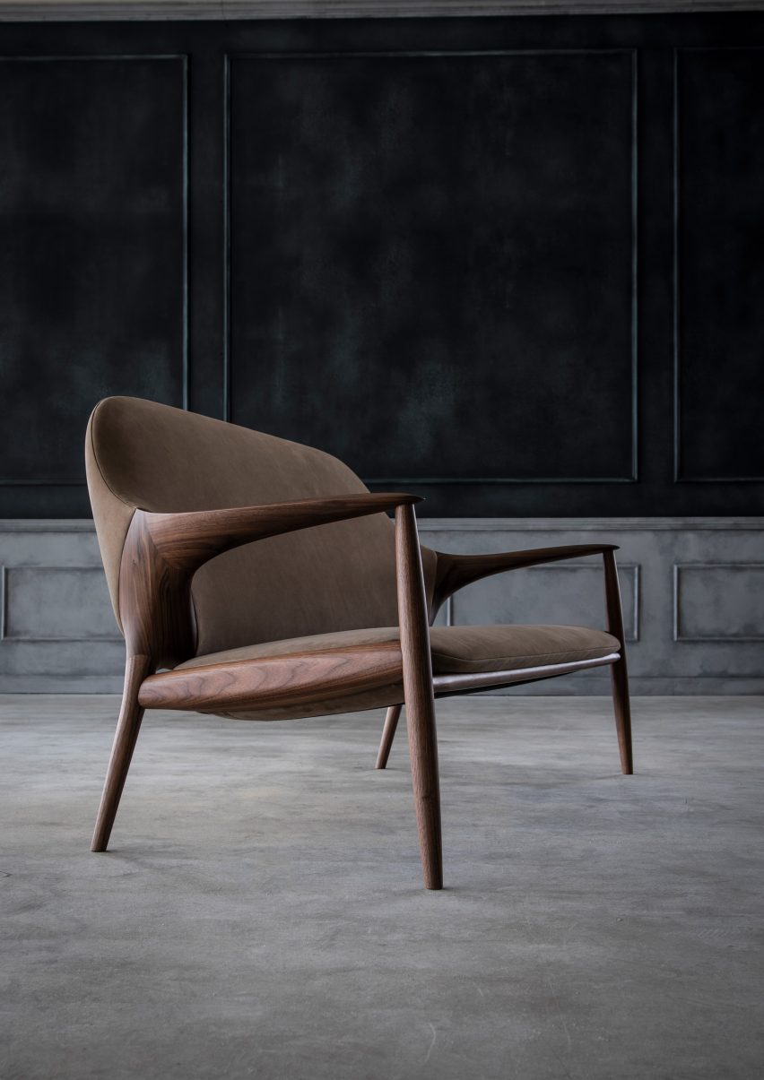 Interior showing Kunst sofa by Inoda + Sveje for Karimoku