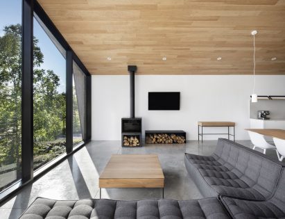 Living room at Le Littoral by Architecture 49