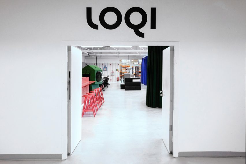 Entrance to LOQI Activity Office by Studio Aisslinger
